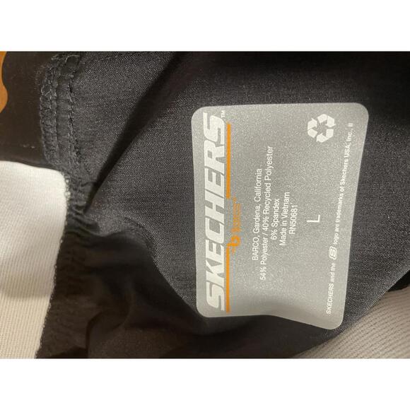 Skechers by Barco Scrub Pants Women's L Black Vitality Collection Sporty New NWT - Picture 7 of 9